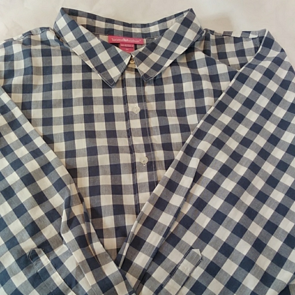 Women plaid 3x shirt